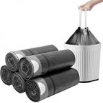 Custom Printed Small Cornstarch Bin Bags Eco Friendly 13 Gallon For Kitchen Trash for sale