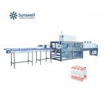 Glass Bottle Wine Automatic Water Bottle Shrink Wrapping Machine PET Bottle Soft Drink Shrink Wrap Packing Machines for sale