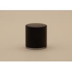 Matte Black Perfume Bottle Lids Cylinder Shape Leak Proof High Reliability