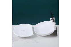 China Irregularity Drain Water ABS PVC Plastic Soap Box Double Layer supplier