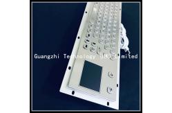 China Riot Metal 304SS IK07 Industrial Keyboard With Touchpad supplier