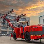 CYTJ45/2 Two Boom Face Drilling Rig Hydraulic Jumbo Drill Rig