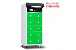 China 1000W New Energy EV Battery Swapping Cabinet Stations High Power 10 Circuits supplier