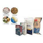 Bread Wheat Flour Packaging Bag Kraft Paper Bag Custom Logo for sale