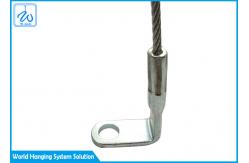China Big Pull 7x7 Stainless Steel Wire Rope Assembly With 90 Degree Bending Terminal supplier