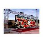 High Resolution Outdoor Rental Led Screen 10000 Pixels , Strong Rugged hd led display for sale