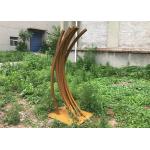 20m Corten Steel Garden Sculpture SGS Metal Sculpture Yard Art for sale