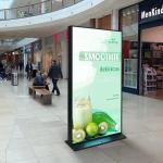 3500Nits Ip65 Waterproof Digital Signage Outdoor Displays 4K Floor Standing for sale