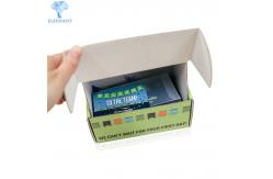 China Offset Printing Cardboard Flat Pack Boxes CCNB Grey Cardboard Ear Lock supplier