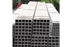 China Hollow Rectangular Gi Pipe Ms Welded Galvanized Steel Square Pipe supplier