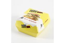 China Customized Personalized Design Burger Box Biodegradable Cardboard Paper supplier
