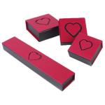 Custom Jewelry Packaging Box Engagement Ring Earring Gift Box for sale