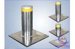 China Custom Manual Hydraulic Security Bollards , Stainless Steel Automatic Road Blocker supplier
