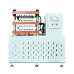 Rubber Plate Vulcanizing Compression Molding Press Machine With Double Layer High Efficiency 300 Degree Celsius for sale