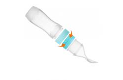 China Infant Harmless Silicone Food Teether Pacifier Multicolor Durable supplier