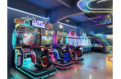 China Speed R Double Players Motorcycle Arcade Game Machine Coin Operation supplier