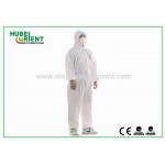 Comfortable Disposable Protective Clothing Coverall Waterproof Anti-Bacterial for sale