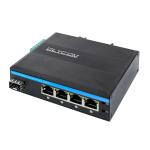 Gigabit Ethernet 5 Port Industrial Grade Switch With SFP Fiber Port for sale