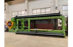 China Double Twist Gabion Box Mesh Machine 84x105mm Hexagonal Wire Knitting Netting 2300mm Width supplier