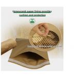 Cellular Shaped Kraft Corrugated Envelopes Padded Honeycomb Paper For Shipping for sale