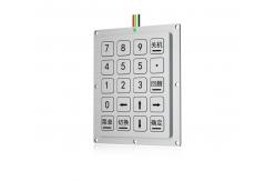 China 20 Keys Metal Keypad With Durable Construction And Waterproof Design supplier