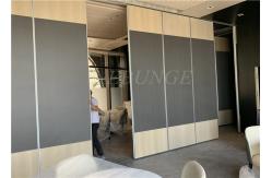 China Top Hanging Operable Panels Room Divider Melamine Partition 65mm Thickness supplier