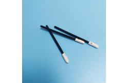 China Small Spaces Areas Components Parts Clean Foam Tip Swab With Small Round Head supplier