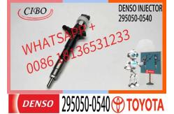 China Diesel Common Rail Diesel Injectors 295050-0540 For Toyota  23670-0L110 supplier