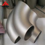 ASTM B16.9 Titanium Pipe Fittings Sch160 180 Degree Pipe Elbow for sale