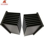 50x53mm Led Extruded Heat Sink Aluminum Profiles 6063 T5 for sale