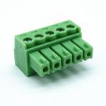 Pluggable PCB Wire Connector 300V 8A HQ15EDGK 3.5mm/3.81mm