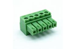 China Pluggable PCB Wire Connector 300V 8A HQ15EDGK 3.5mm/3.81mm supplier