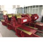 300T Heavy Duty Pipe Welding Rollers Rotator Stands With Bolt Adjustment for sale