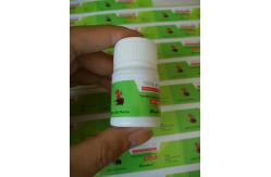 China Glossy Lamination 10ml test vial Bottle Labels supplier