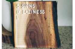 China Non Black Felt Menu Letter Board Solid Oak Wooden Message Board with Stand supplier
