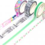 Custom Japanese Decorative Washi Tape Printed Masking Washi Tape for sale