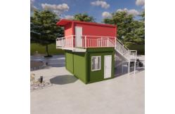 China Outdoor Party Prebuilt Container House Foldable Easy Assembly Deployment supplier