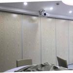 Office Sliding Movable Partition Walls Melamine MDF Surface Sound Insulation for sale