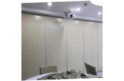 China Hotel Wooden Operable Sliding Folding Partition / Acoustic Movable Partition Wall supplier
