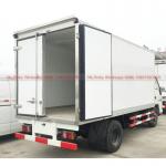 Mini Foton Refrigerated Box Truck Reefer Van Truck With 103HP Petrol Gasoline Engine