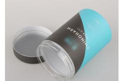 China Plastic Composite Can Packaging With Paper Print Cover SGS Certification supplier