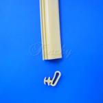 Vehicle Gasket Sealing Silicone Sponge Rubber Extrusions Low Flammability No Harmful