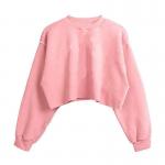 Unlined Personalised Embroidered Sweatshirts 2XL Custom Logo Printing Knitted
