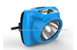 China 1W 6000Lux Light weight 140g Water Proof LED Mining Light With OLED Screen supplier