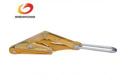 China PVC Cable Pulling Clamp , Insulated Wire Rope Self Gripping Clamp supplier