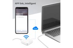 China Bluetooth Tuya Zigbee Gateway Smart Home Wireless ZigBee Smart Contact Sensor supplier