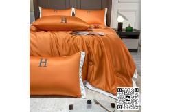 China Summer Light Luxury Simple Ice Silk Summer Cool Blanket Four Piece Set supplier