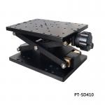 165mm×280mm Manual Lab Jack Fine Grinding Lead Screw Drive