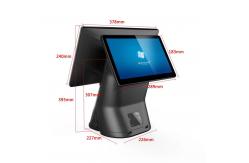 China 1920*1080 Point Of Sale System Cash Register / J3710 Windows 10 Pos System supplier