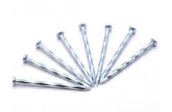 China OEM Standard Grooved Shank Concrete Nails For Construction Bulk Packing supplier